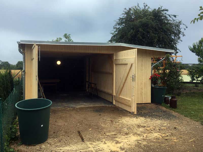 Carport bzw Garage