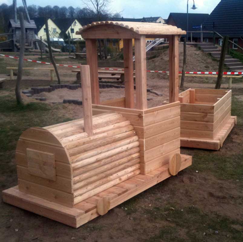Holzlokomotive