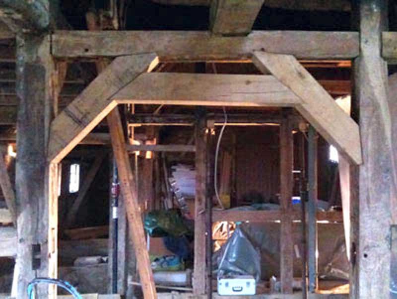 Fachwerkdurchgang