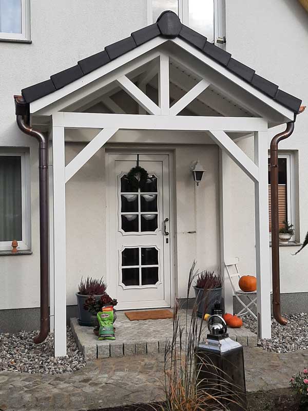 Satteldachvordach