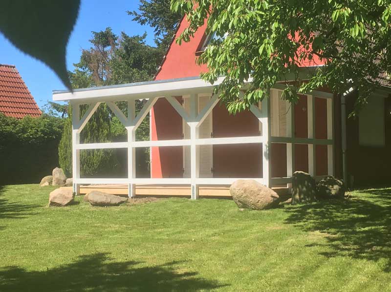 Vordach mit Terrasse in Sib.Lärche1